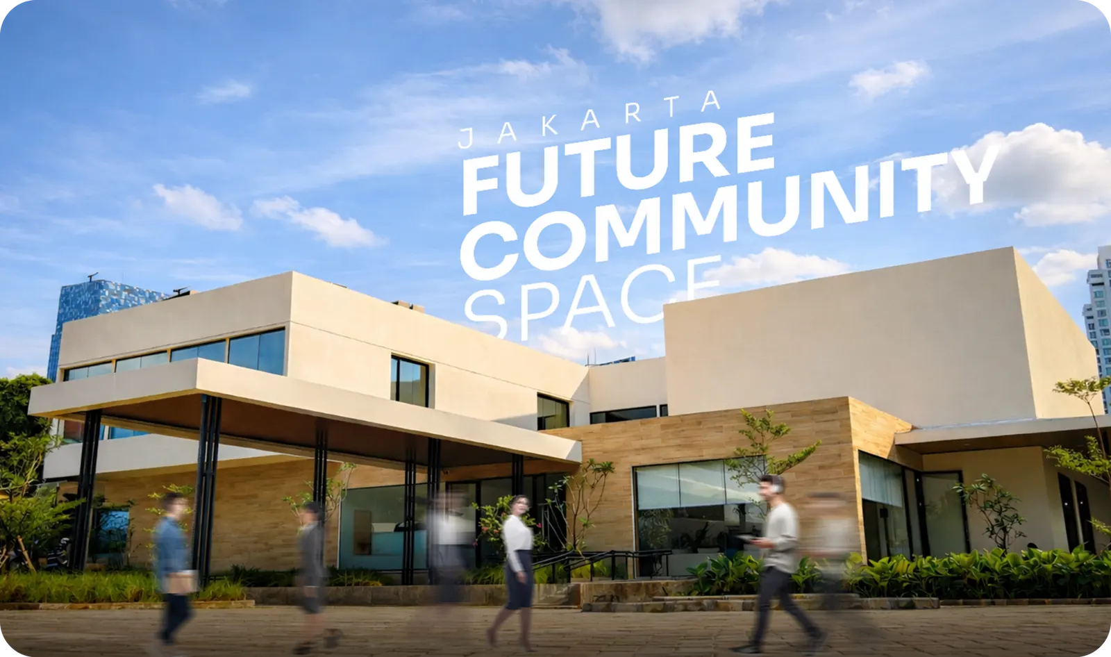 Jakarta Future Community Space building