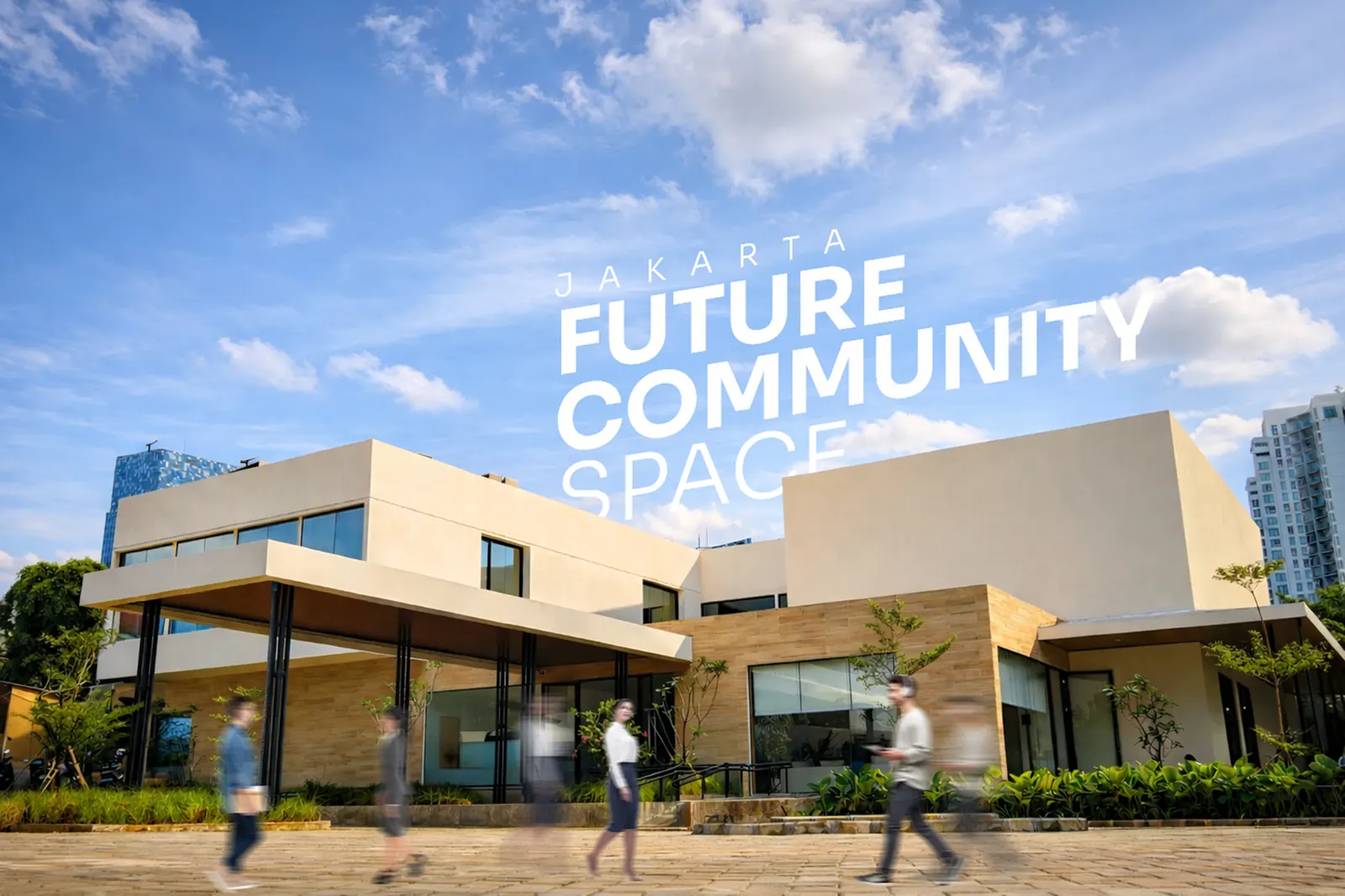 Jakarta Future Community Space building